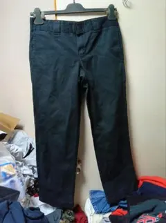 送料無料 デッキーズ チノ ワーク パンツ 黒 W32 L30 Dickies