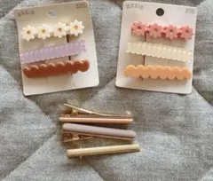 カラフルヘアピン　セット売り　まとめ売り　seria スリコ