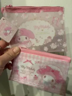 マイメロ フラットポーチ ジッパーバッグ ロリータ 新品未開封