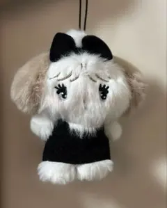 【新品１つ】mikko characters ブラックリボンマスコット