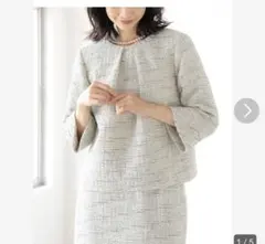 B:Ming by BEAMS ツイードトップス　s size