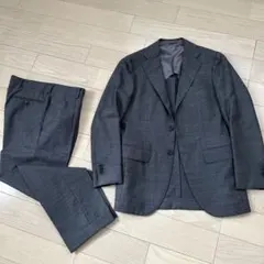 BEAMS F カノニコ　ピンヘッド　チャコールグレースーツのサムネイル