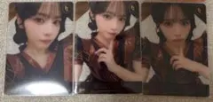 東京ドーム　幾何学BLACK衣装　トレカ　　鎮西寿々歌コンプ