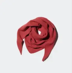【新品】UNIQLO スフレヤーントライアングルスカーフ