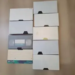 VHS １２０分　ビデオテープ　９本　未使用