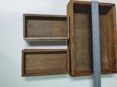 木製トレイ 3個セット
