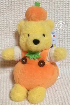 TDRディズニーハロウィン2025　くまのプーさん　ぬいぐるみバッジ　ぬいば
