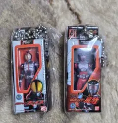 仮面ライダーソフビパッケージチャーム&チョコスナック仮面ライダーファイズ　龍騎
