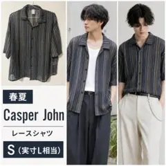 Casper John 春夏モード 実寸L相当 レースシャツのサムネイル