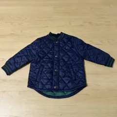 ポロ・ラルフ・ローレン キルティングジャケット ネイビー　サイズ80cm