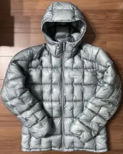 モンベル プラズマ1000 アルパインダウン パーカ メンズ ライトグレー XL