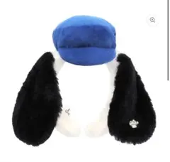 ⭕️値下げ可能USJ耳付き青色帽子