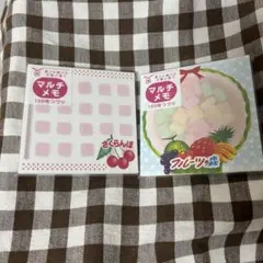 全て新品★ 裏紙メモ　駄菓子　2点セット　LOFT限定