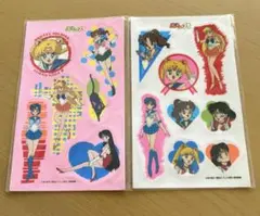 レア当時物 美少年戦士セーラームーンR はってはがせる魔法のシール