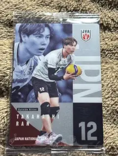 高橋藍 石川祐希　バレーボール 男子 日本代表 ウエハース 2026 カード