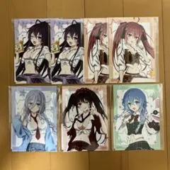 5点セット 白の女王 缶バッジ アクキー ブロマイド くじコレ デートアライブ 5点セット 白の女王 缶バッジ アクキー ブロマイド くじコレ
