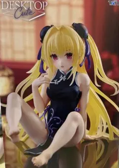 Desktop Cute 金色の闇 フィギュア チャイナドレス