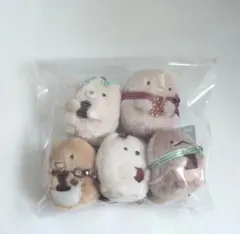 すみっコぐらし　チョコレートすみっコてのりぬいぐるみ　5体セット　未使用