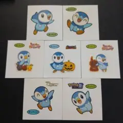 ポケモンパンシール　ポケモンデコキャラシール　ポッチャマ　可愛い　御三家