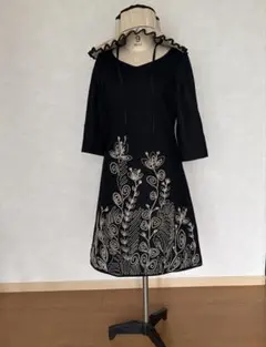 Sybilla七分袖ワンピース