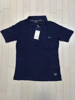 【新品】VARESE ネイビー ポロシャツ