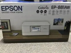 EPSON プリンター EP-881AW ホワイト - メルカリ