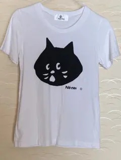 Ne-net ネネット にゃー 半袖 Tシャツ サイズ1 （約S） レディース