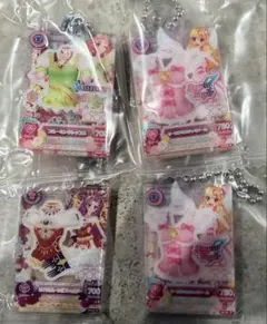 アイカツ！ 誰でもアイドル活動 アクリルチャーム 3 4個セット