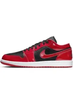 極美品　ナイキaj1 エアジョーダン1 LOW赤黒