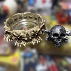 スカル 灰皿 40s デビル サタン ビンテージ vintage ドクロ スカル