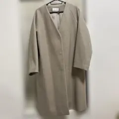 GLOBAL WORK ベージュ ロングコート