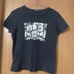 COMME CA ISM L フラワーパターン 半袖Tシャツ