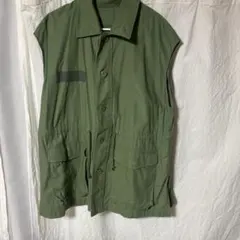 LOWRYS FARM ノースリーブミリタリージャケット