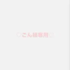 ごん様専用