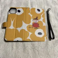 iPhone Pro Max用手帳型ケースムーミンリトルミイ北欧デザイン