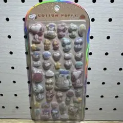 N53❤️スヌーピー　コットンパフィーシール　正規品