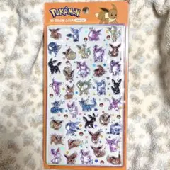 ポケモン公式　限定　3Dクリスタルステッカー　イーブイ
