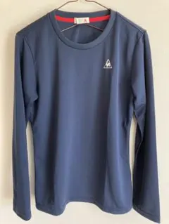 Le Coq Sportif レディース　ネイビー 長袖Tシャツ