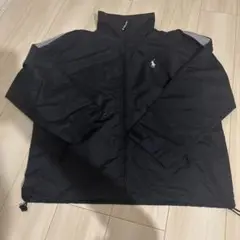 Polo Ralph Lauren ブラック サイドラインナイロンジャケット