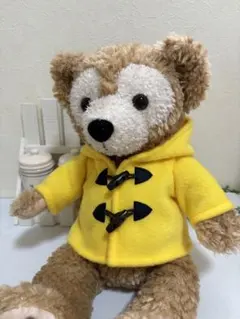 ダッフルコート 黄色☆ダッフィーS シェリーメイS☆ハンドメイド コスチューム