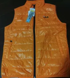 FILA オレンジ ベスト 防水加工