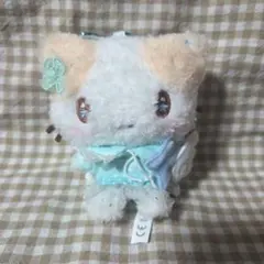 マシュマロみたいなふわふわにゃんこ キラキラウィッシュ　ぬいぐるみ　キーホルダーのサムネイル
