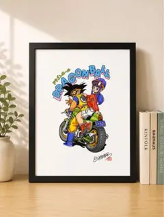 当時物】ドラゴンボール 初期付録ポスター2枚セット 鳥山明 週刊少年