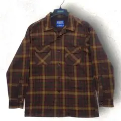 極上好配色】50s PENDLETON オンブレチェックボードシャツ - メルカリ