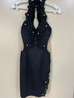 ANGEL R エンジェルアール ハイネック ミニドレス 希少 黒 難あり