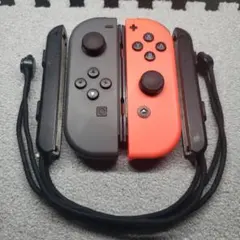 Switch　ジョイコン　左右　ブラック&オレンジ