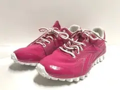 リーボックReebok スニーカー23cm REALFLEX TRAINピンク系