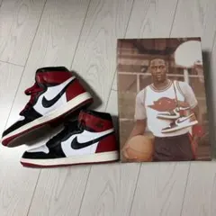 Nike Air Jordan 1 つま黒