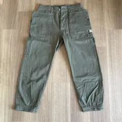 SASSAFRAS カーゴパンツ オリーブグリーン Sのサムネイル