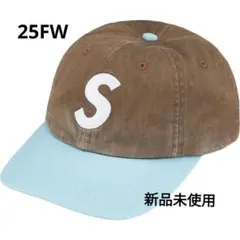 Supreme 25FW S Logo 2Tone Cap Dk Taupe